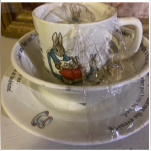 Wedgwood Peter Rabbit 3 pc set - Picture 1 of 9